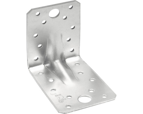Winkelverbinder mit Steg 90x90x65x2,5 mm BB Stanz sendzimirverzinkt 1 Stück