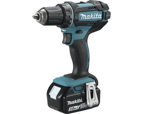 Akku-Bohrschrauber Makita 18V DDF482RFJ inkl. 2 x Akku 3,0 Ah, Ladegerät und MAKPAC Systemkoffer