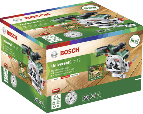 Akku-Handkreissäge Bosch Universalcirc 12, ohne Akku und Ladegerät