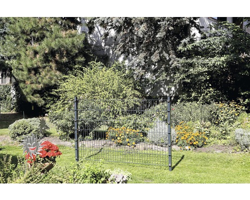 Zaunerhöhungs-Set 600 mm für Eckpfosten 60x60 mm grün