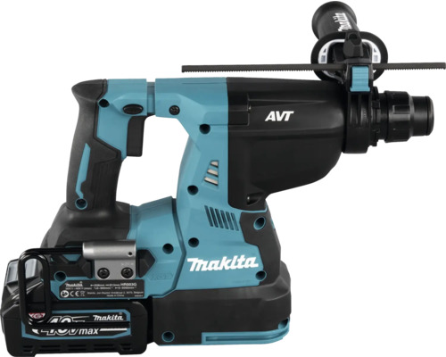 Akku-Kombihammer Makita XGT® HR003GM201 40V inkl. 2 x Akku 4,0Ah, Ladegerät und MAKPAC Gr. 4