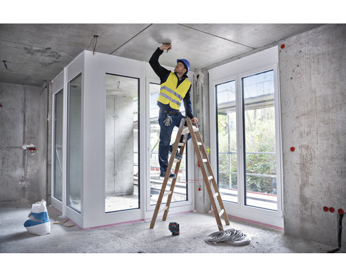 Kombilaser Bosch Professional GCL 2-50 G inkl. Drehhalterung RM 10 & Deckenklemme DK 10