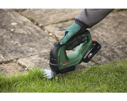 Akku-Grasschere/Strauchschere BOSCH AdvancedShear inkl. Akku 18 V, 2 Ah und Ladegerät