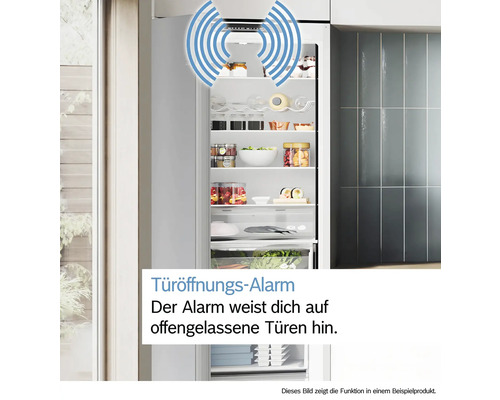 Kühl- und Gefrierkombination Bosch KGE36AWCA BxHxT 60 x 186 x 65 cm Kühlteil 214 l Gefrierteil 94 l weiß