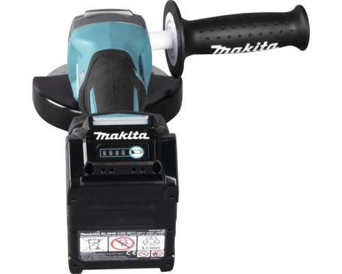Akku-Winkelschleifer Makita XGT® GA016GM201 40V, inkl. 2 x Akku 4,0 Ah, Ladegerät und MAKPAC Gr. 4