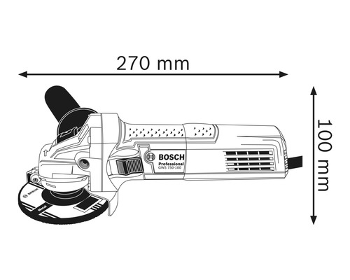 Winkelschleifer Bosch Professional GWS 750