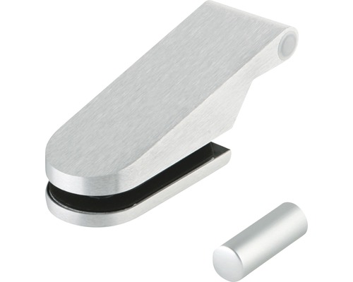 Pertura Glastürbeschlag Studio Kargur UV Alu eloxiert Silber