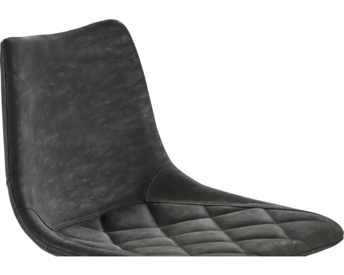 Barstuhl Mayer Sitzmöbel 1275 43 x 50 x 85 cm Stahl grau/schwarz 1275-14-547