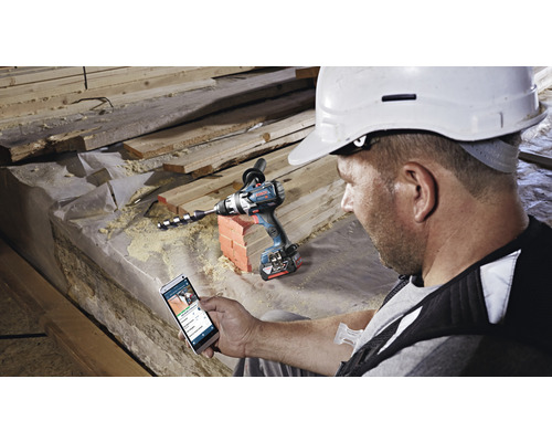 Akku-Schlagbohrschrauber Bosch Professional GSB 18V-110 C, ohne Akku und Ladegerät, inkl. L-BOXX