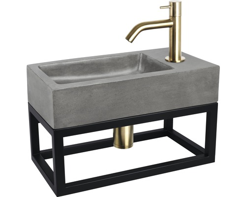 Differnz Tassensiphon für Handwaschbecken 1 1/4 Zoll x 32 mm gold matt 30.412.67