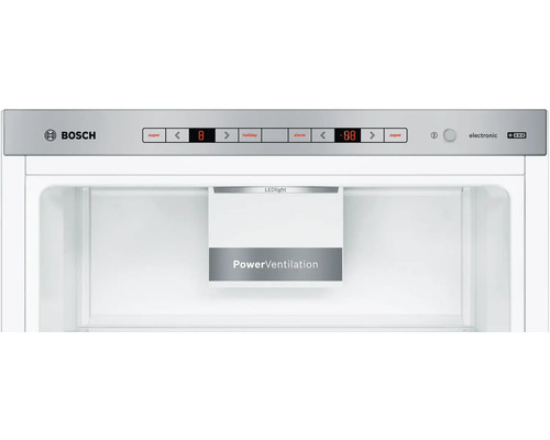 Kühl- und Gefrierkombination Bosch KGE36AWCA BxHxT 60 x 186 x 65 cm Kühlteil 214 l Gefrierteil 94 l weiß