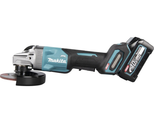 Akku-Winkelschleifer Makita XGT® GA016GM201 40V, inkl. 2 x Akku 4,0 Ah, Ladegerät und MAKPAC Gr. 4