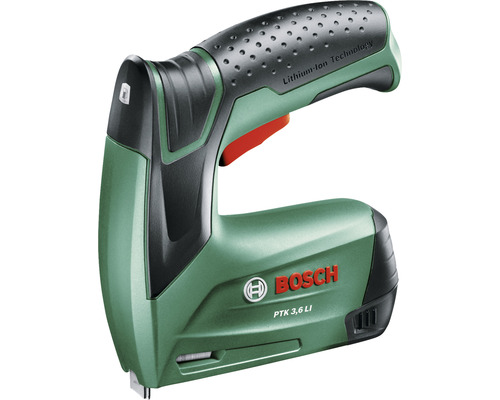Akku-Tacker Bosch PTK 3,6 Li inkl. Ladegerät und Klammern