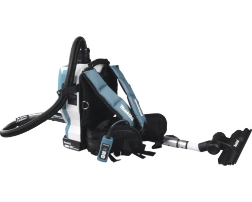 Akku- Handstaubsauger Rucksack Makita DVC261ZX15 2x18V, ohne Akku und Ladegerät inkl. 2 Düsen und Filter