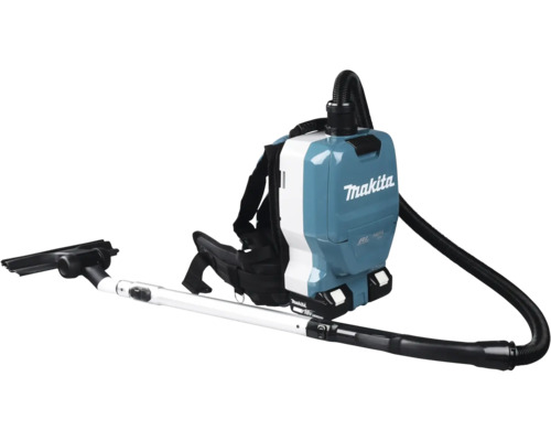 Akku- Handstaubsauger Rucksack Makita DVC261ZX15 2x18V, ohne Akku und Ladegerät inkl. 2 Düsen und Filter