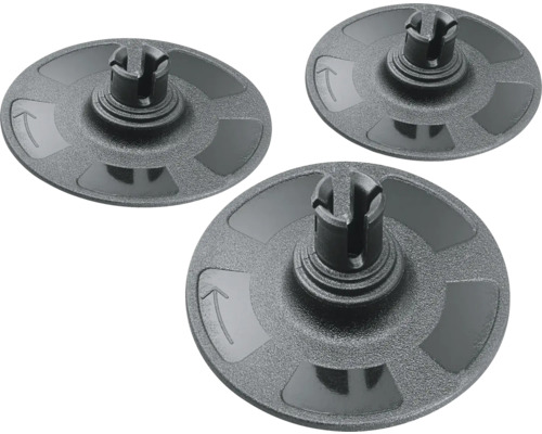 Stützteller für Bosch EasyCurv Ø40 mm, 3 Stück