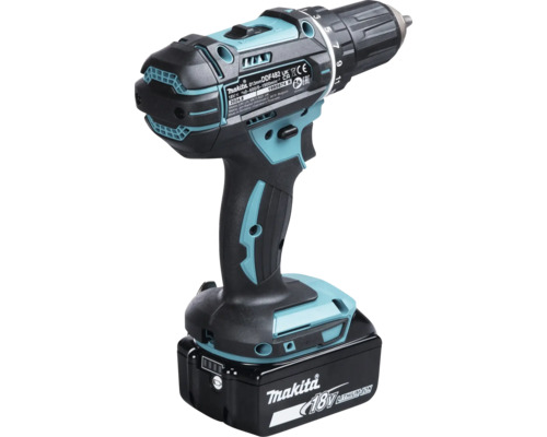 Akku-Bohrschrauber Makita 18V DDF482RFJ inkl. 2 x Akku 3,0 Ah, Ladegerät und MAKPAC Systemkoffer
