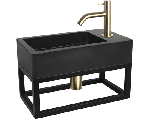 Differnz Tassensiphon für Handwaschbecken 1 1/4 Zoll x 32 mm gold matt 30.412.67