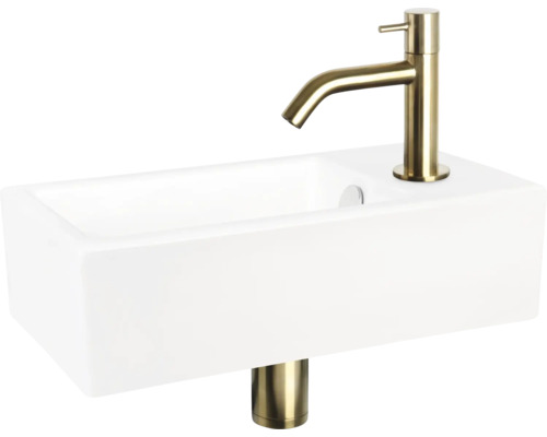 Differnz Tassensiphon für Handwaschbecken 1 1/4 Zoll x 32 mm gold matt 30.412.67