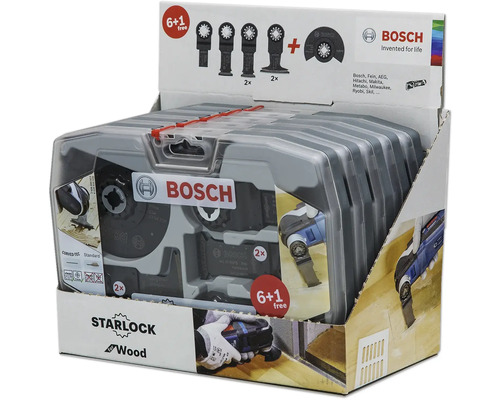 Bosch Professional Starlock Set for Wood 7-tlg.