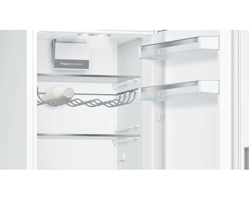 Kühl- und Gefrierkombination Bosch KGE36AWCA BxHxT 60 x 186 x 65 cm Kühlteil 214 l Gefrierteil 94 l weiß